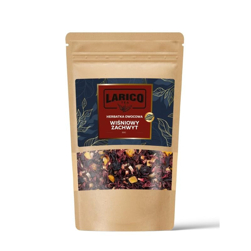 Larico Tea Naturligt fruktte Früchtchen Mix Vilda jordgubbar Euphorie 50 g/Löst te av högsta kvalitet/Naturligt löst te