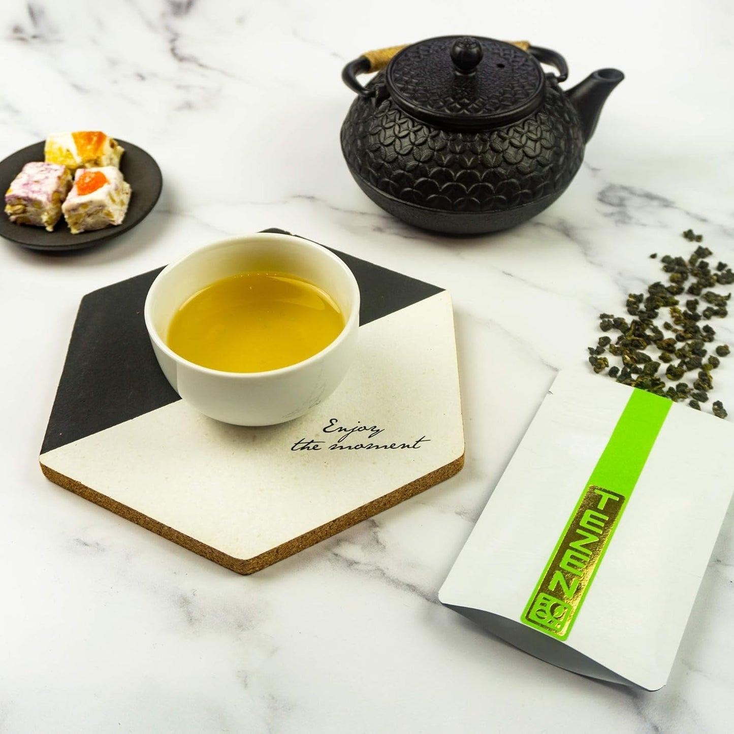 Oolong Milk Tea från Alishan, Taiwan | Jin Xuan Milky Oolong High Quality 100% Natural Unflavored (100g)