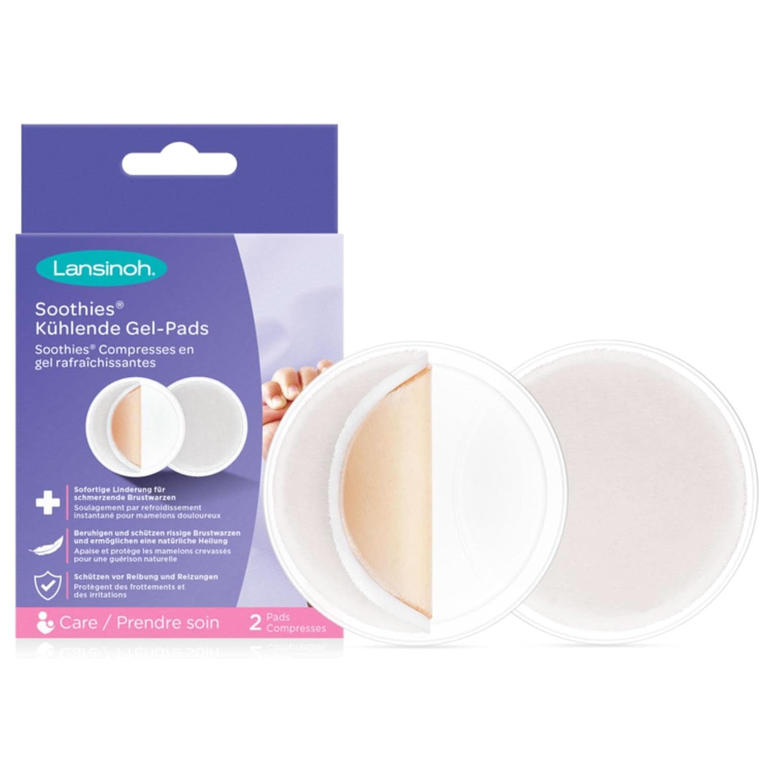Lansinoh I Soothies Kühlgelkompressen Accessoarer Mat och amning Bebe Naty Shop