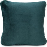 Gözze - Bekvämt kuddfodral, Merino Feeling, 50X50 Cm - Mörkgröna sängar och filtar Besuche den Gözze-Store