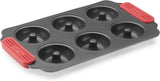 Lékué Muffin-Backform, Antihaftbeschichte, Metall, 6 Mulden formar och bakplåtar Naty Shop Donuts