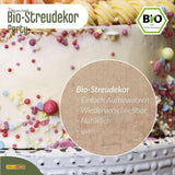 DECOCINO Ekologisk dextros Veganskt sockerströssel, 60 gram strössel Naty Shop
