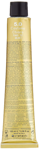 Fanola Oro Therapy Color Keratin 5.0 100ml Hårfärgning Naty Shop