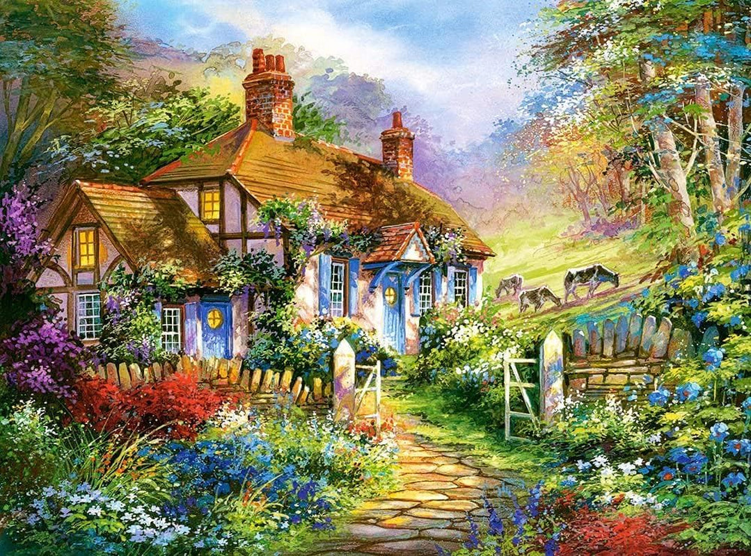 Castorland C-300402-2 - Forest Cottage, pussel 3000 bitar Puzzle Naty Shop