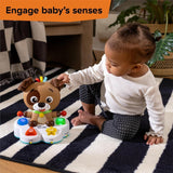 Baby Einstein, Drum & Learn Dean Musical Learning Toy - Multisensorisk babyleksak, 2 spellägen, färger, former och instrument, 50+ ljud, från 6 månader Babyleksaker Naty Shop