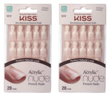 Kiss Nude Nails Amazing Nails (paket med 2)
