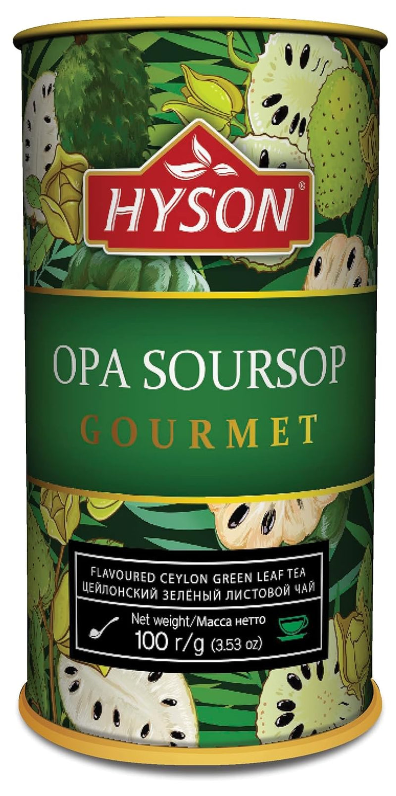 HYSON TEE Löst grönt te med ANODA OPA Sour Sup Ceylon Tea (Anoda grönt te 250 g.)