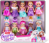 -Dolls-4,7"-Fantasy Little Friend Collection Set med 10 st