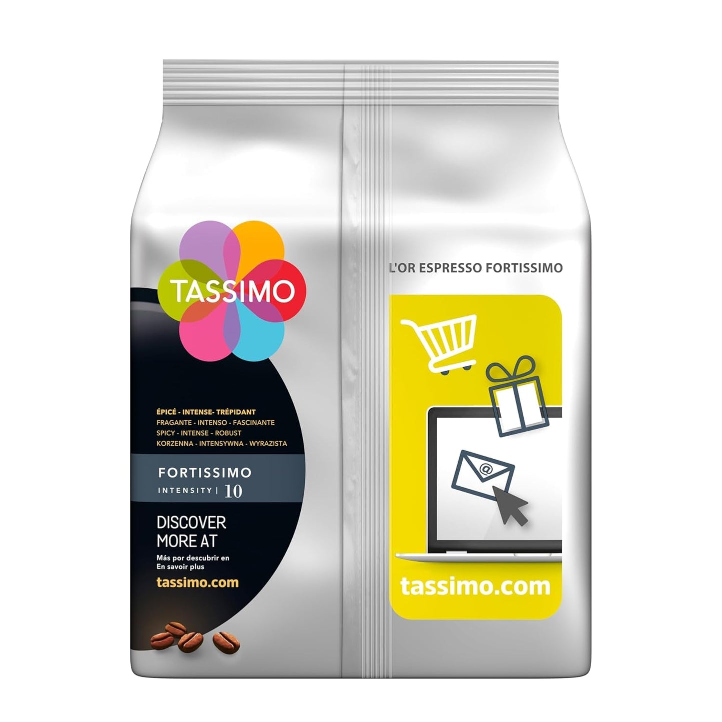 Tassimo Kapseln L'OR Espresso Fortissimo, 5 x 16 dynor, 80 Kaffeekapseln
