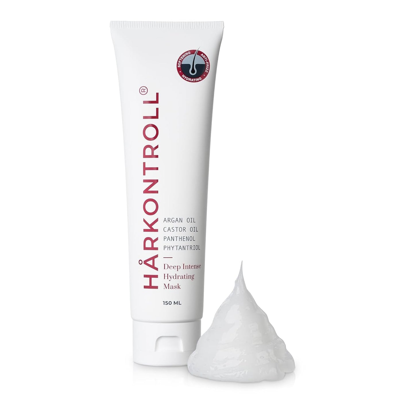 Harkontroll Deep Intense Hydrating Mask, intensiv återfuktande hårmask, 150 ml Hårmask Naty Shop