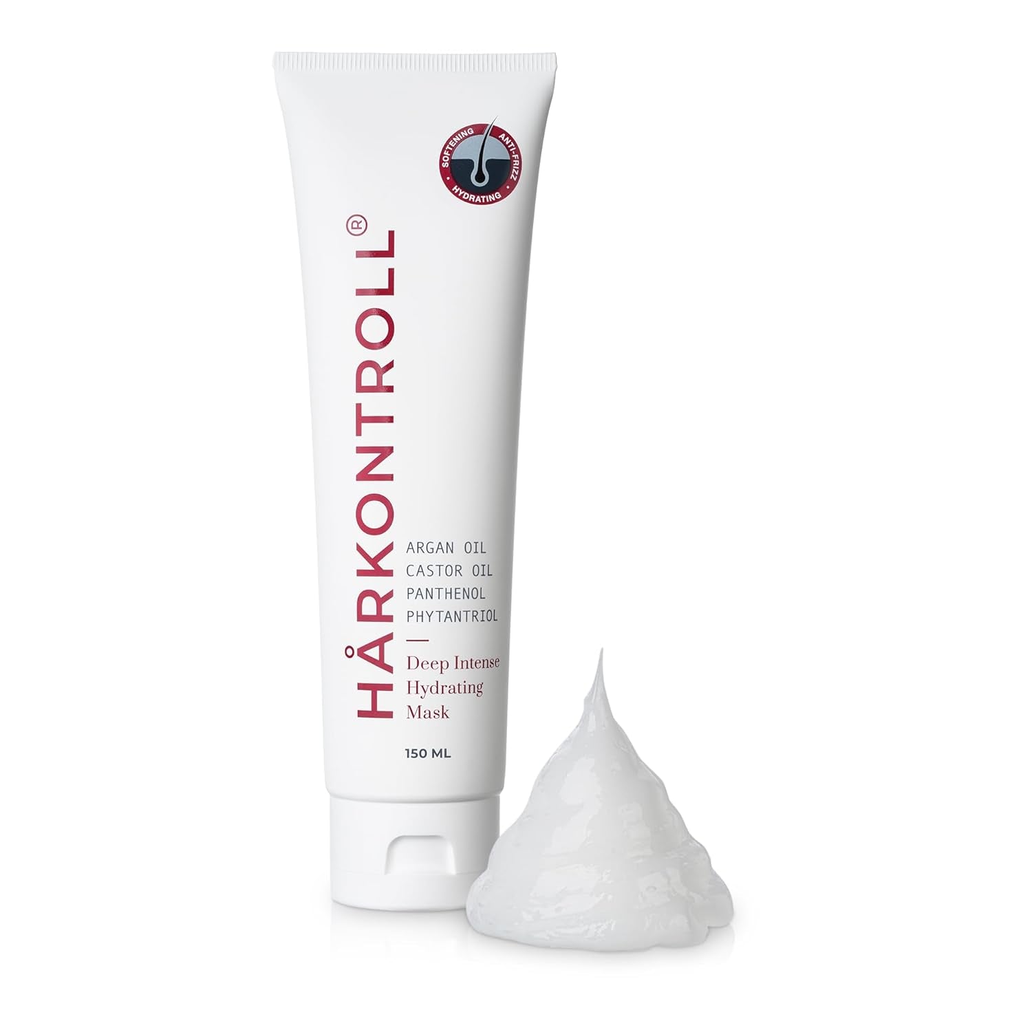 Harkontroll Deep Intense Hydrating Mask, intensiv återfuktande hårmask, 150 ml Hårmask Naty Shop