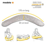 Medela Graviditets- och Amningskudde - Fylld med Eps-mikropärlor Tillbehör Mat och Amning Bebe Naty Shop