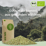 Mate teprovningsset ● 4 sorters ekologiskt Mate-te ● 100 g vardera Erva Mate + Yerba Mate + Green Mate-te + Rostat Mate-te