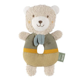 Fehn baby grip ring får leksak fehnNATUR - plyschleksak med ekologisk bomull - babyleksak med klocka och lekfull inlärningsleksak - greppleksak för bebisar och småbarn från 0+ månader Leksaker Bebe Naty Shop Nature of the bear