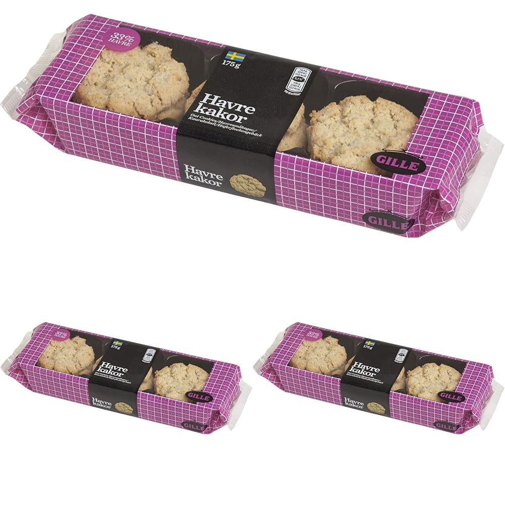 Gille Svenska Havrekex, 175g (1 förpackning)