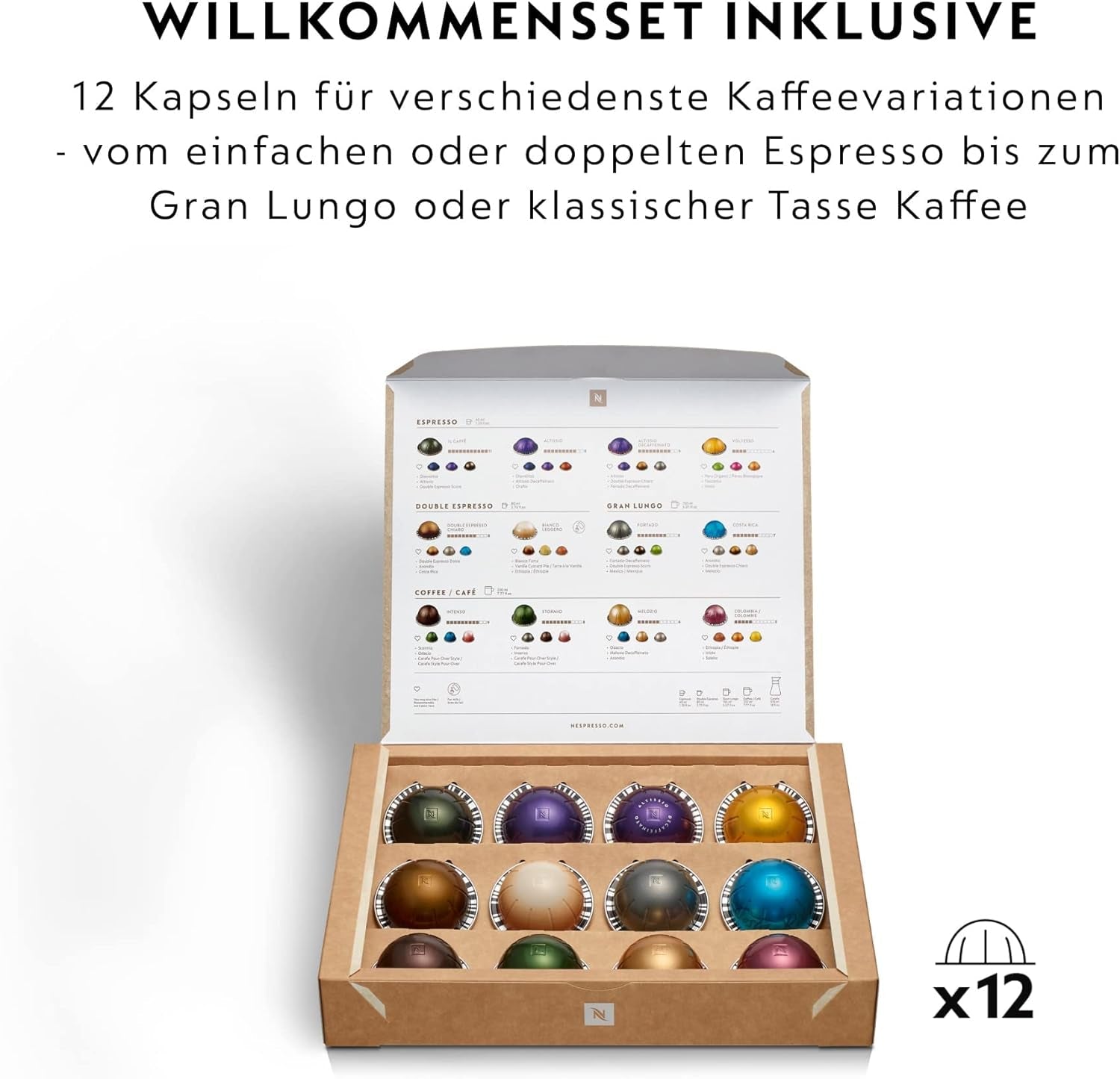 Espressomaskin med Nespresso Krups Vertuo Pop-kapslar, kapacitet: 560 ml, automatisk kapseligenkänning, one-touch-system, 4 koppstorlekar, förkortad uppvärmningstid, hållbar, Aqua Mint, XN9204