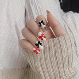 500 st 3D Nägel Charm Schleifen Charms Nägel Nail Art Charms Schleife Nagel Charms Nägel Nail Art Schleifen Nageldekorationen Mit Aufnahmewerkzeug Für Frauen Und Mädchen Nagel-Diy-Zubehör