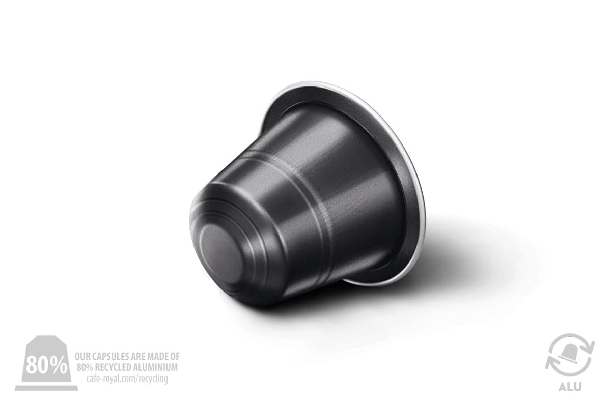 Café Royal Ristretto – Nespresso®-kompatibla kaffekapslar, 100 % Arabica, intensiv, mörkrostad, intensitet 11/12, Rainforest Alliance, 36 kapslar