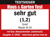 GRAEF Master M20EU Multi Slicer i rostfritt stål, silver Shredders and Slicers Naty Shop