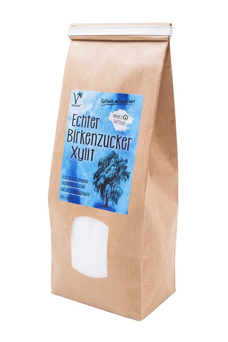 Äkta björksocker (Xylitol) från Finland, 1 Kg Sweeteners Naty Shop