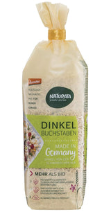 Bokstäver, ljust dinkelmjöl 1 x 250 g