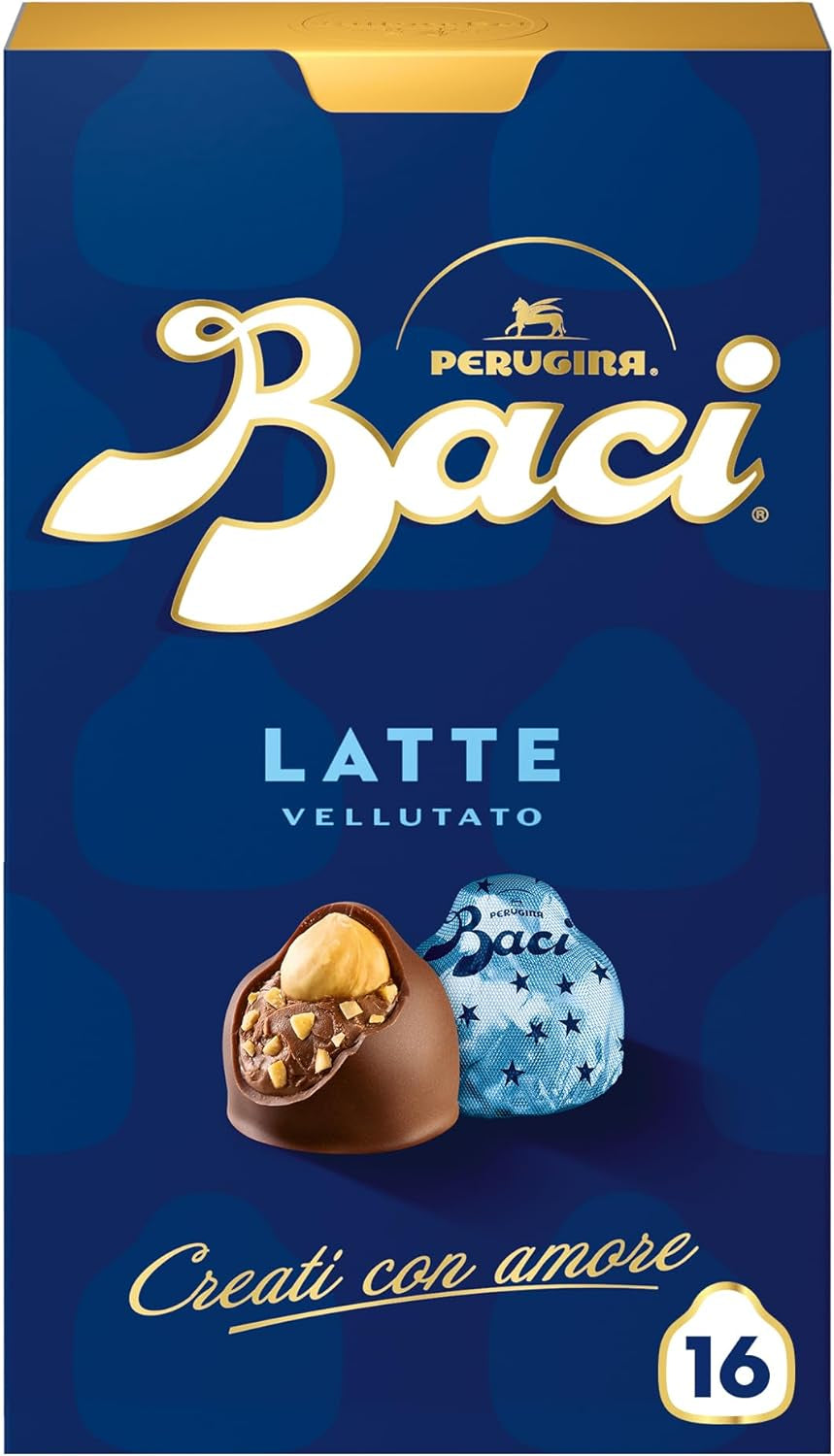 Choklad med mjölkchoklad och hasselnötsfyllning, 200g ask