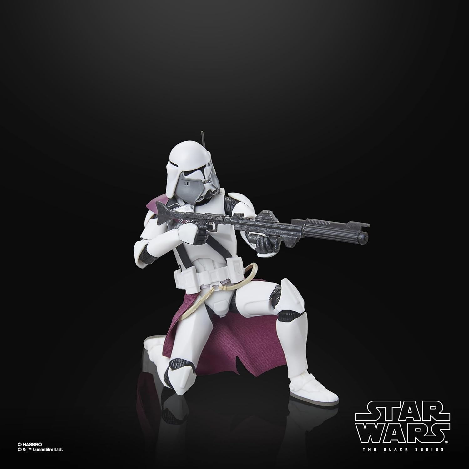 Star Wars Black Series Clone Commander Bacara, Star Wars: Ahsoka Premium Samlarfigur (15 cm) Actionfigurer Naty Shop