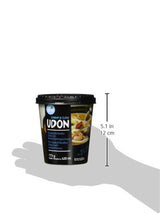 Allgroo Udon Cup Instant Nudles - Smakrik kryddig skaldjur Udon Soppa - Snabb förberedelse (1 x 173g)