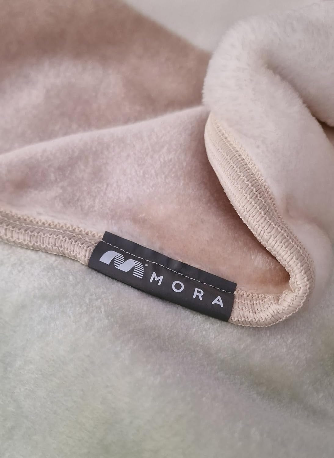 MANTAS MORA Tryckt filt, stor volym, 100% polyester, 450 G/M², mjuk, för höst/vinter, Design Harmony K60, 260 X 240 cm, för sängar med 160/180 cm, blå Täcken och täcken Naty Shop