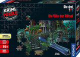 De tre??? - Crime Puzzle - The Villa of the Puzzles Av KOSMOS 697976, 300 bitar, Glow in the Dark, Med UV-lampa, Läsning, Pussel, Pussellösning, Detektivpussel från 10 år Pussel Naty Shop Standardtitel