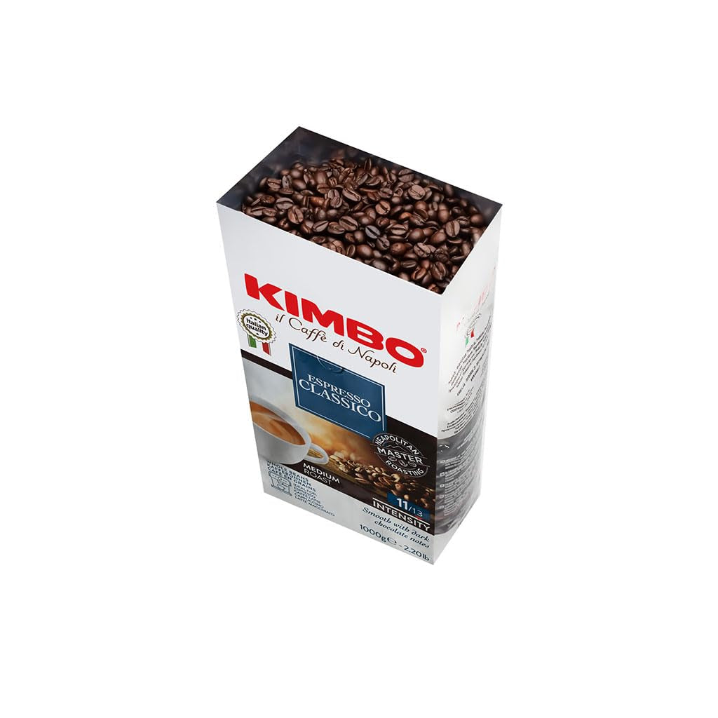 Espresso Classico ganze Kaffeebohnen, medium Röstung, 1 kg påse