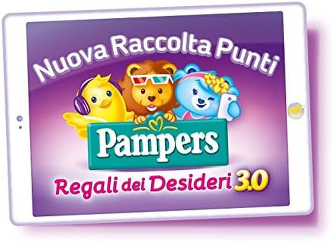 Pampers Sun and Moon Midi-blöjor, stl 3 (4-9 kg), 120 blöjor