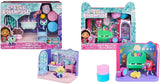 Rum Gabby's Dollhouse Deluxe, Groovy Music Room och Deluxe Room, Elegant Pampering Bath, Sea Kitten Bath