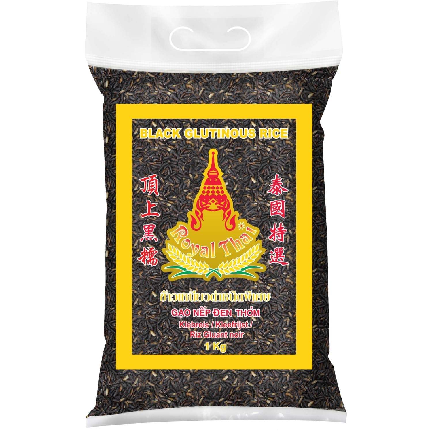 ROYAL THAI RICE - Svart klibbigt ris - 1 x 1 KG
