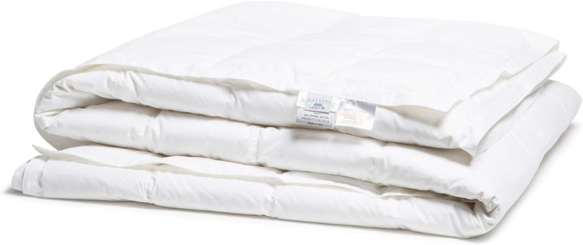 Caleffi Outlet ejderdun, bomull, enkelsäng Täcken och täcken Naty Shop