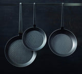 RÖSLE Serie 1888 Smidesjärnsstekpanna, hög kvalitet, hög kant för krispiga pommes frites och snabbstekt kött, lämplig för grillning och induktionsgrytor och stekpannor Naty Shop