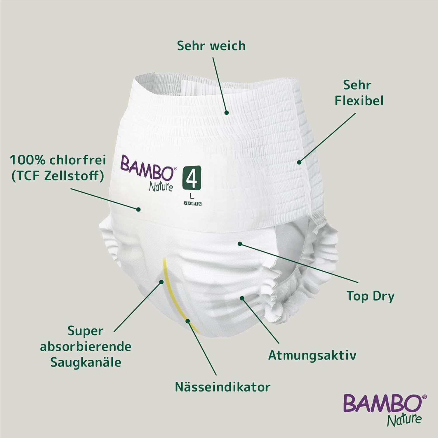 Bambo Nature Premium träningsbyxor