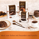 Lindt Schokolade - PATISSERIE Mousse Au Chocolat | 6 X 110 G | Backmischung Für 4 Portionen Fluffige Mousse Al Cioccolato Aus Finester Schokolade | Konditori | Backmix | Schokoladengeschenk Mix för bakning och matlagning Naty Shop