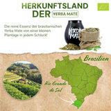 Verde Mate Green Orgánica 500 G – Ekologisk Yerba Mate från Brasilien – rökfri och noggrant behandlad 0,5 kg