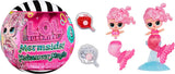 LOL Överraskning! Mermaids Makeover Magic Tots - Riktigt läppglans för dig och din docka att göra själv, mixa och skapa smink, Rolig vattenlek, 6 dockor att samla - Ålder 4+