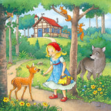 Ravensburger Pussel för barn - 08051 Rapunzel, Rödluvan och Grodkungen - Pussel för barn 5 år och äldre, med 3X49 bitar Puzzle Naty Shop