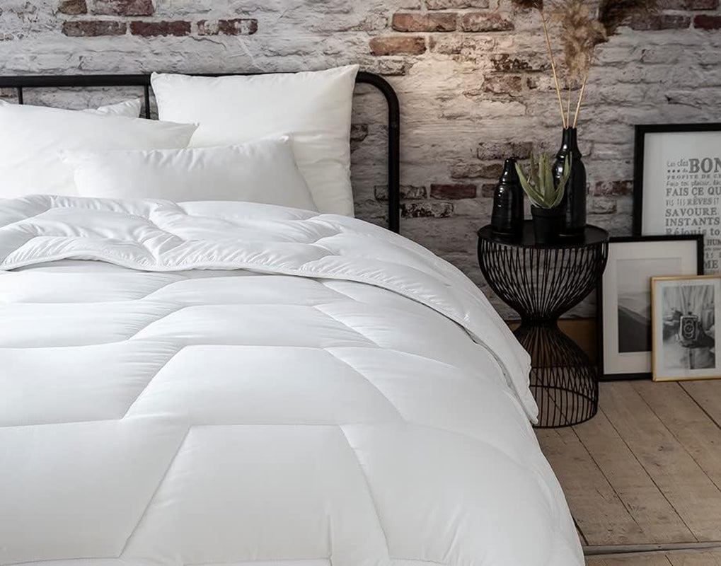 Abeil Acaristop påslakan med anti-kvalster och antibakteriell effekt, polyester, vit, 220 X 240 cm Täcken och täcken Naty Shop