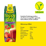 Rauch Happy Day Strawberry | Intensiv jordgubbssmak | Raffinerad med äpplen och citron | 6X 1 liter, Tetra Prisma Alkoholfria drycker Naty Shop
