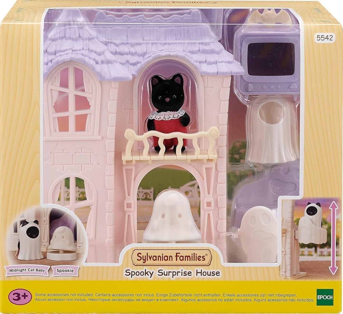 Sylvanian Families 5542 Spooky Haunted House - Dollhouse Playset Dollhouses Naty Shop