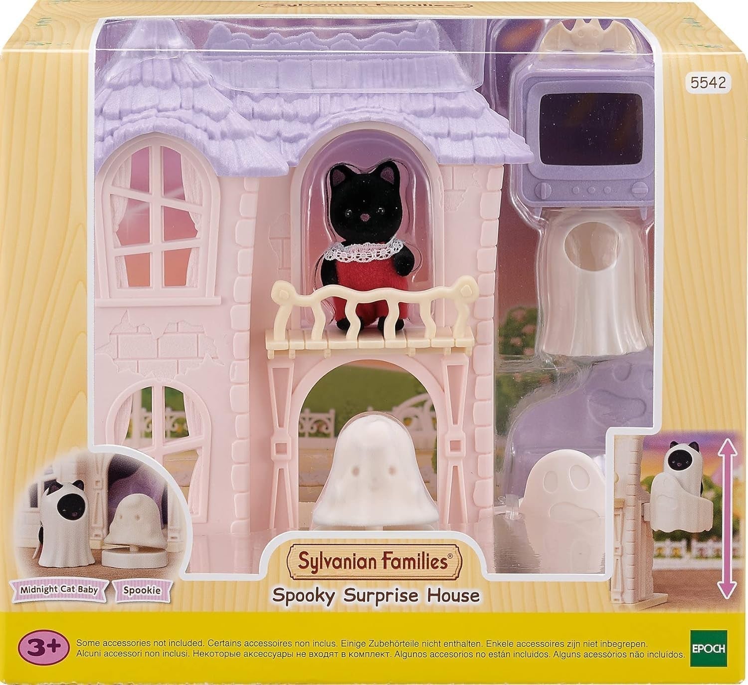 Sylvanian Families 5542 Spooky Haunted House - Dollhouse Playset Dollhouses Naty Shop