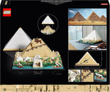 LEGO 21058 Arkitektur The Pyramid of Cheops Byggsats för hantverk som kreativ hobby, presentidé för vuxna, män, kvinnor, mamma, pappa, kreativ aktivitet, samling av berömda landmärken Byggset Besuche den LEGO-Store