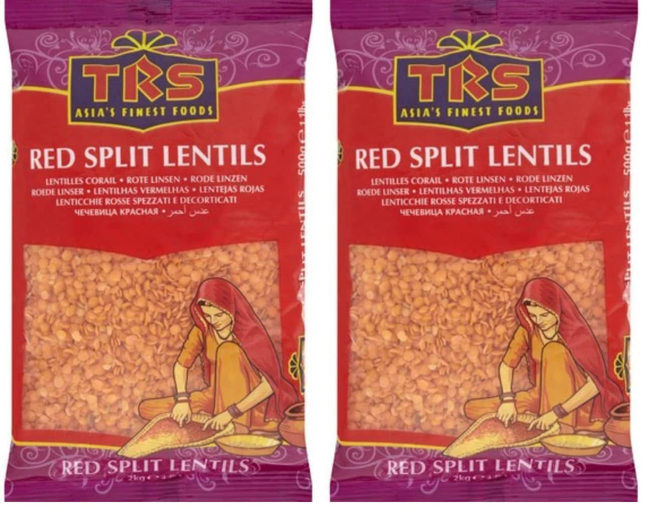 TRS - Röda linser - (1 X 2 KG)