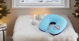 Only4Fan S.R.L. SS Lazio nackkudde, officiell produkt Resekuddar Naty Shop