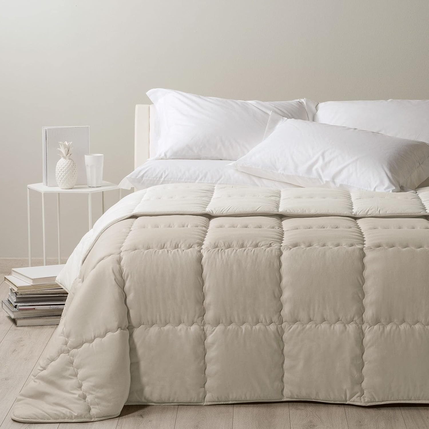 Caleffi Modern Täcken och täcken Naty Shop Sand Regina