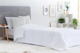 Filt, täcke 3001 gjord av anti-kvalsterfiber, höst-vinter, 300 G/M², vit (alla storlekar tillgängliga) (säng 105/120-180 X 220 Cm) Täcken och täcken Naty Shop